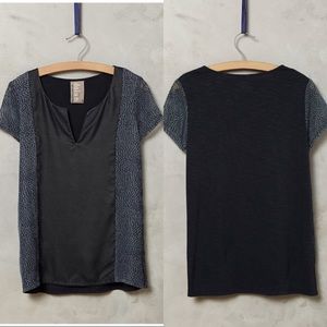 NWT Dolan Velvet Veneer Tee Anthropologie