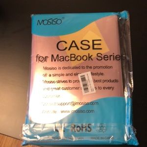 Pink Mac Book Hard Cover Case