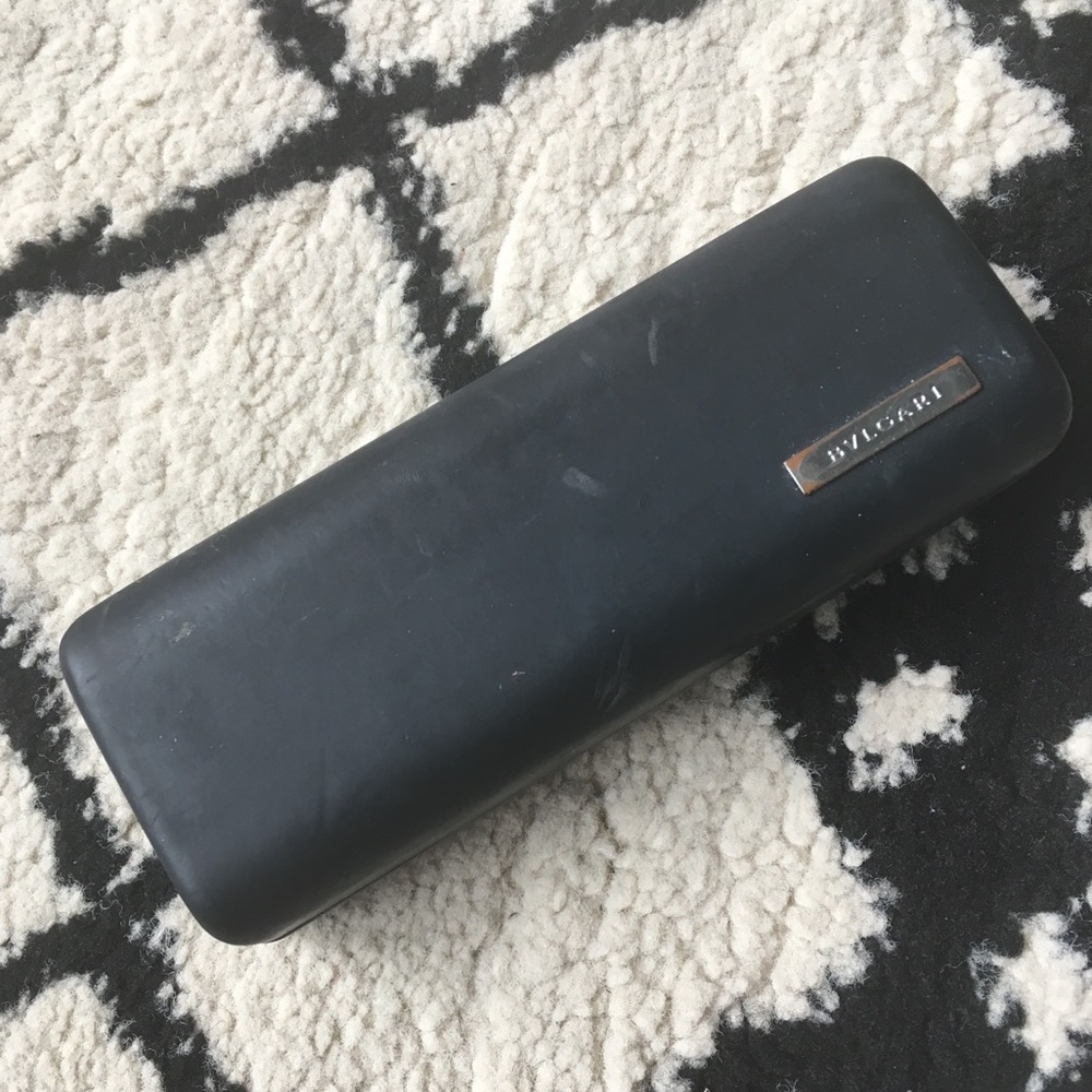 Bvlgari Glasses Case, black