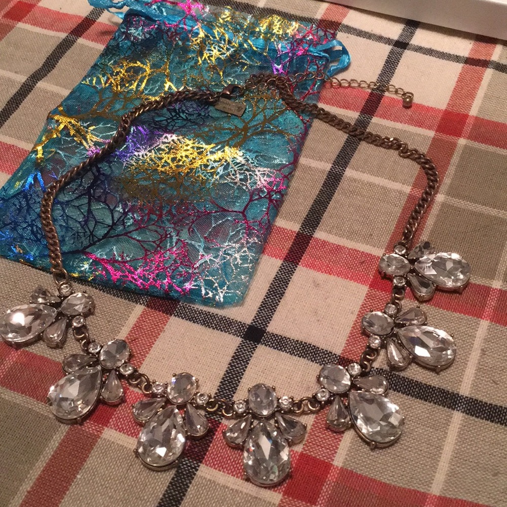 Mindy Mae’s market clear sparkle necklace