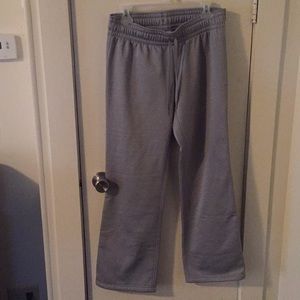 NWOT Gray under armor sweatpants size medium