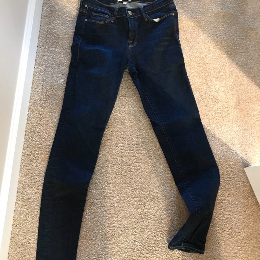 Frame denim skinny jeans. Size 28