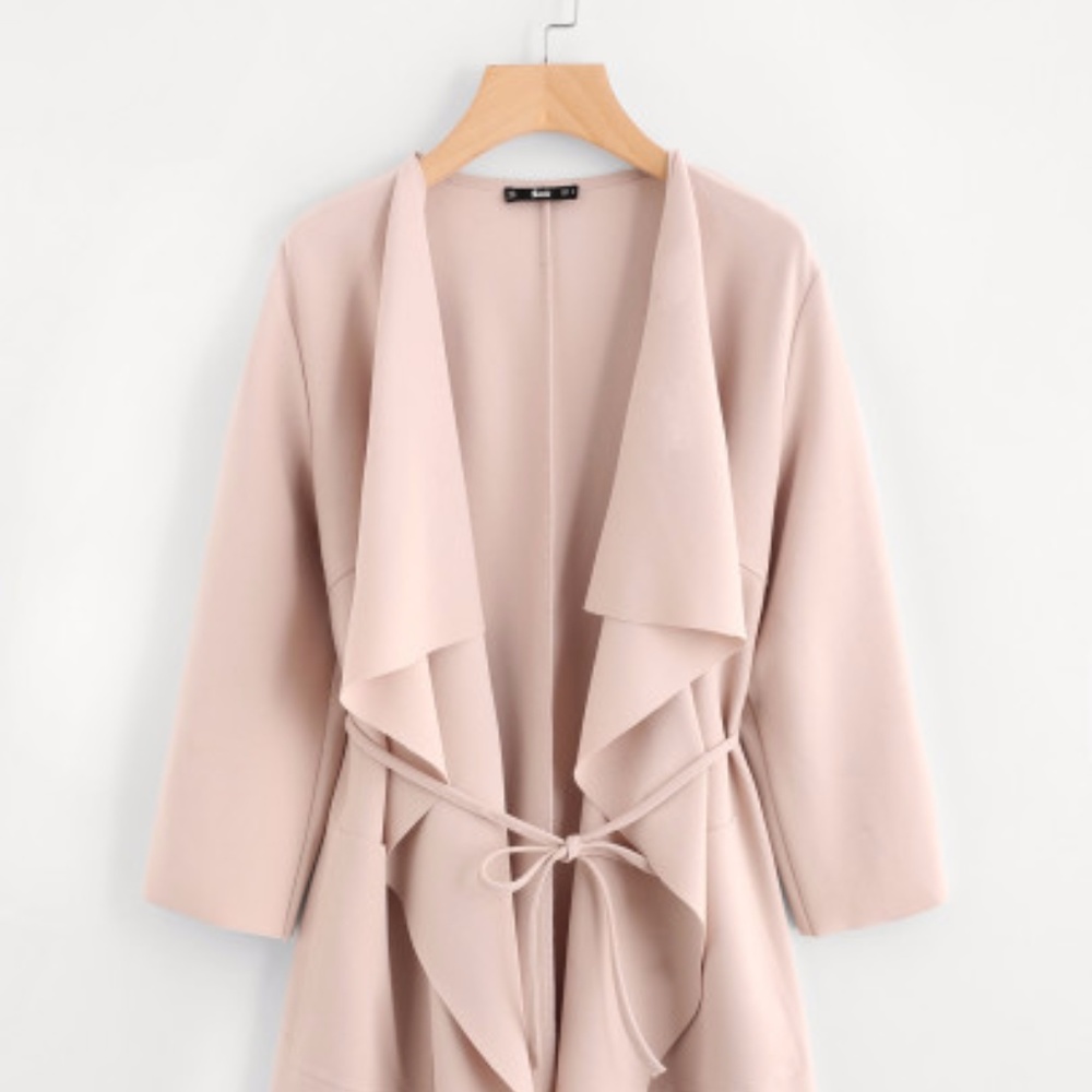 ❤️Blush Draped Topper 🧥 - Picture 4 of 8