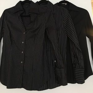 *Savings Bundle* 3 Black Express shirts (small)