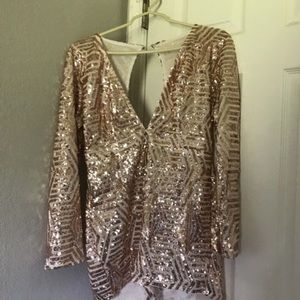 Sequin Romper