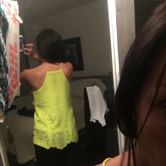 LASER-CUTWORK LIME TOP - Picture 4 of 8
