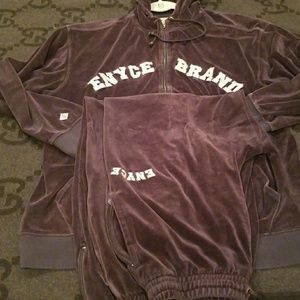 enyce velour sweatsuits