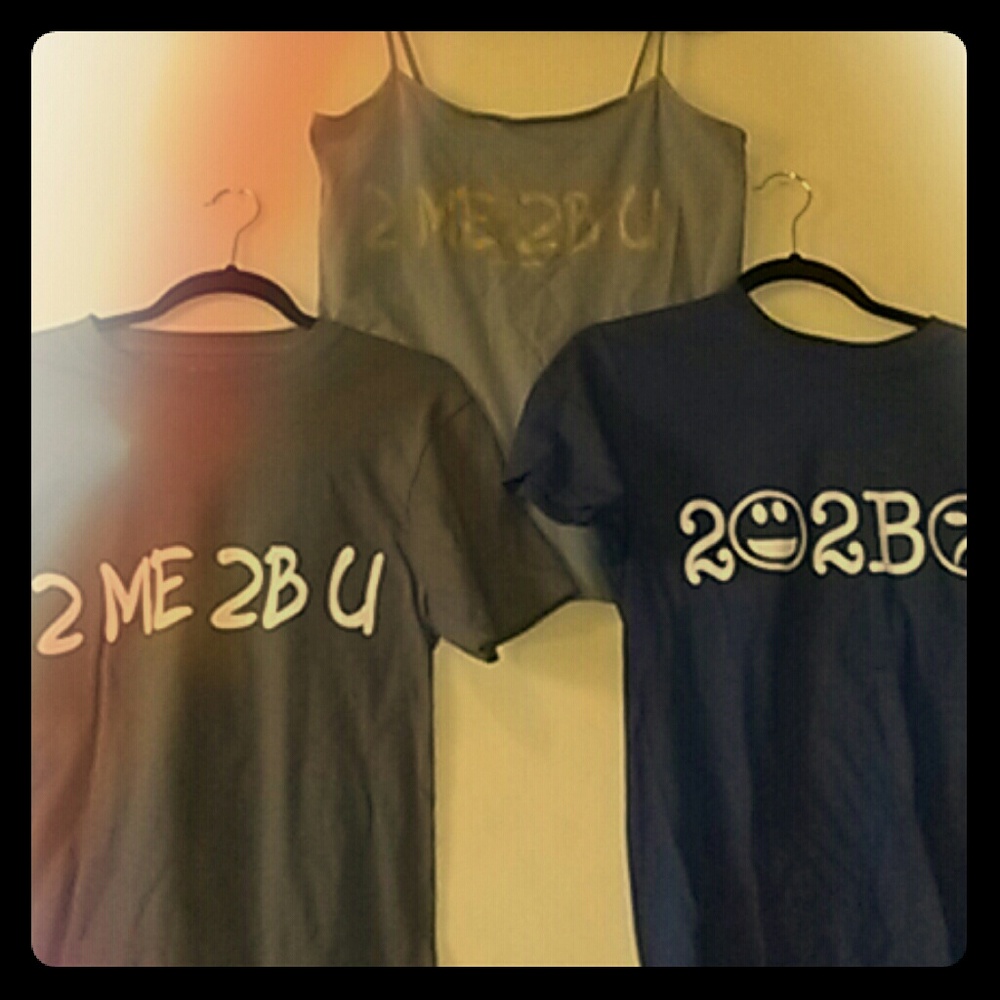 T shirts.