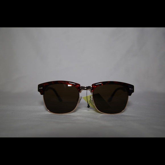 Leopard Frame ClubMaster Sunglasses - Picture 1 of 4
