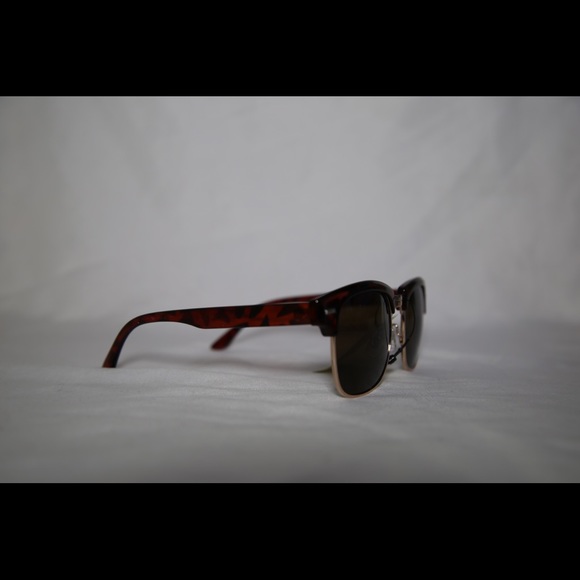 Leopard Frame ClubMaster Sunglasses - Picture 2 of 4
