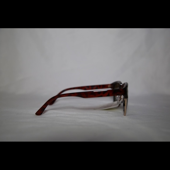 Leopard Frame ClubMaster Sunglasses - Picture 3 of 4