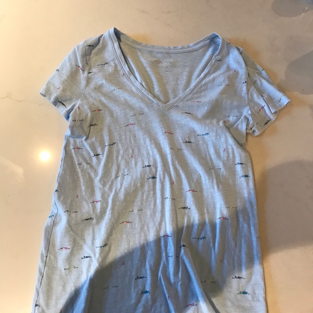 Blue t shirt