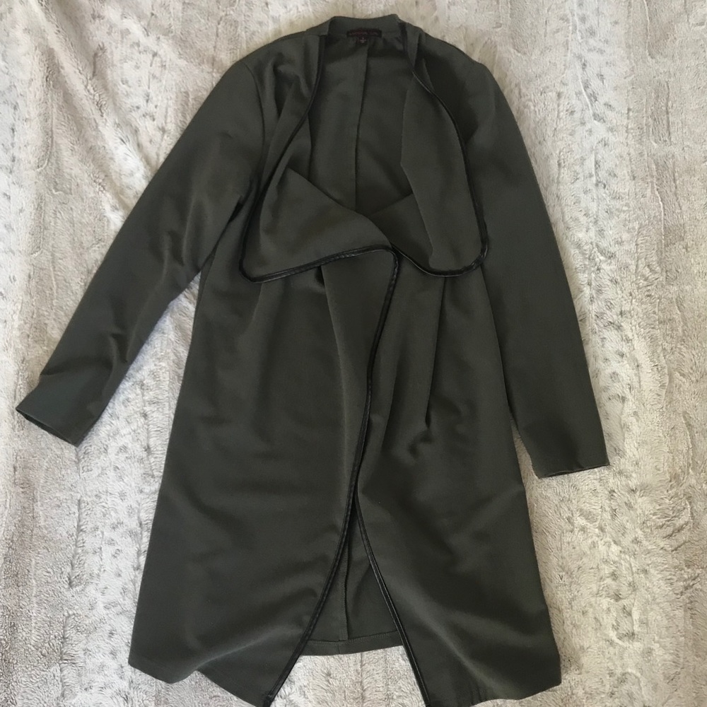 Army green duster