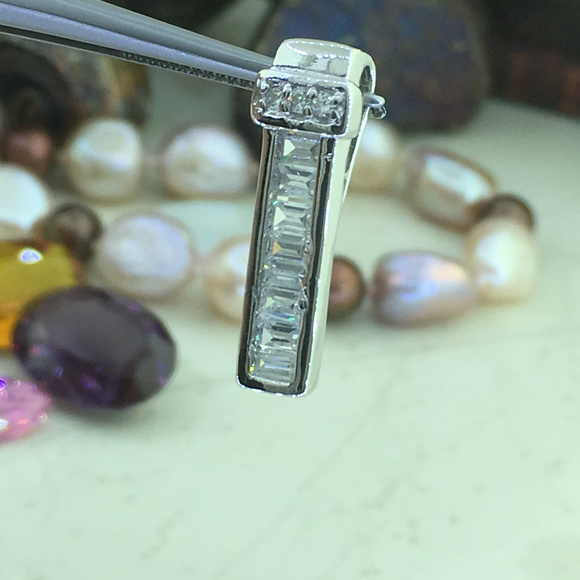 Matching Ring Earring & Pendant Sterlin Silver Set - Picture 5 of 7