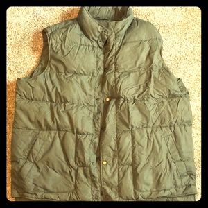 Men’s Lands End Puffer Vest XXL