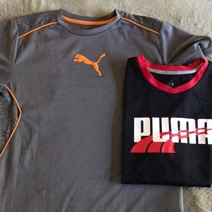 GREAT DEAL. 2 Puma Athletic shirts thin dri fit