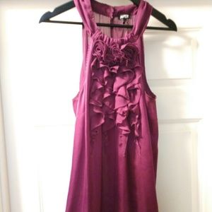 Apt 9 Burgundy Silk Top