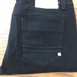 Men’s black denim