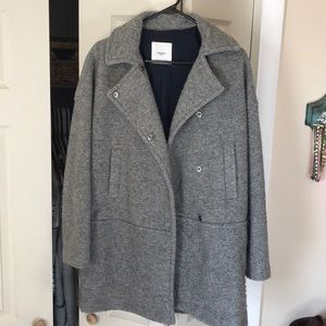 Mango Cocoon Coat Size M