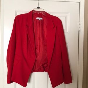 Red New York & Company Blazer