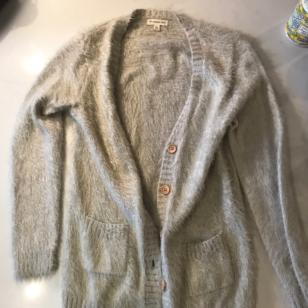Fluffy sweater vest
