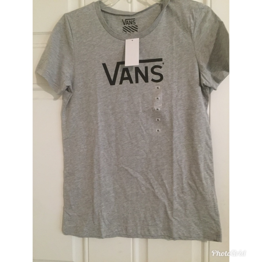 NWT Grey Vans Allegiance II Tee Size XL