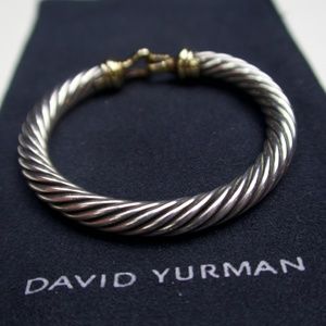 David Yurman Cable Classic Buckle Bracelet with 14