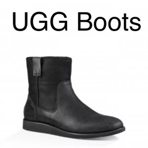 UGG Men's 1013135 Leif Chelsea Boots 9.5 NWOB