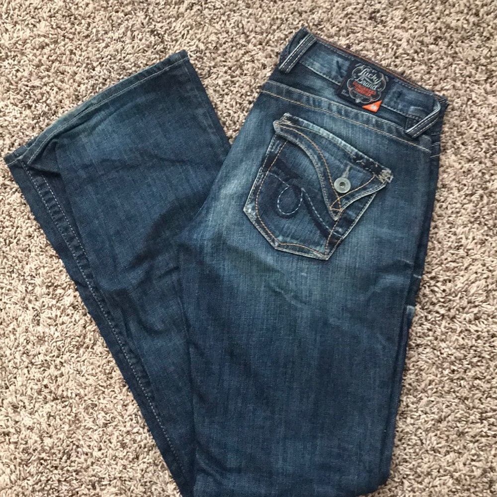 Lucky Jeans Bootcut Sz 8/29 Long Lil’ Maggie
