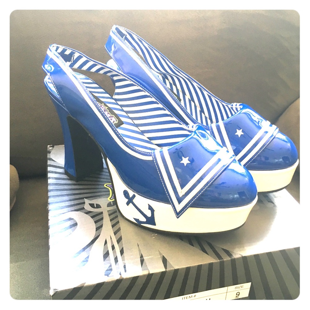 Platform Sailor Heels