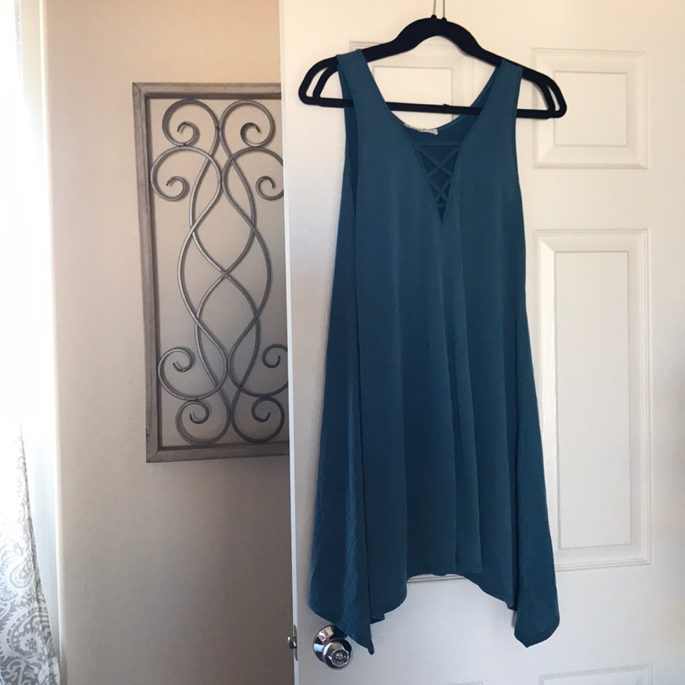 Size medium teal dress