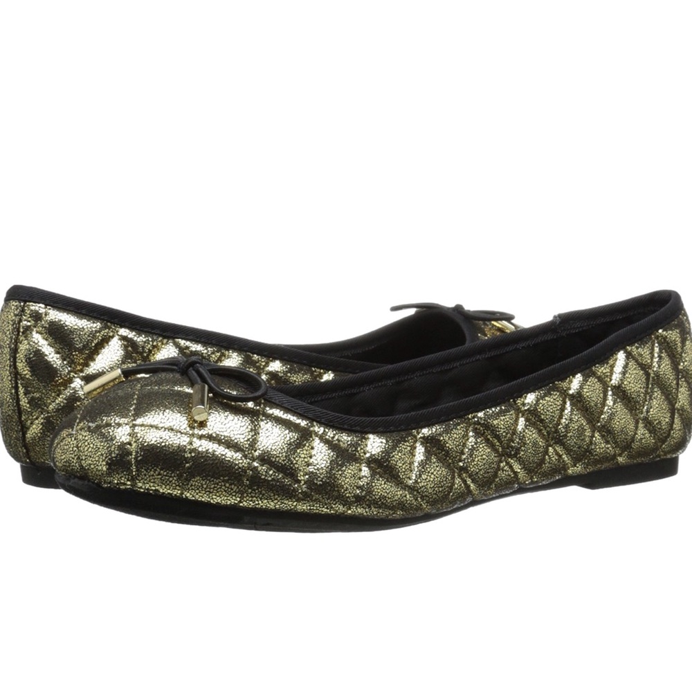 Report Brand Merlyn Gold Flats