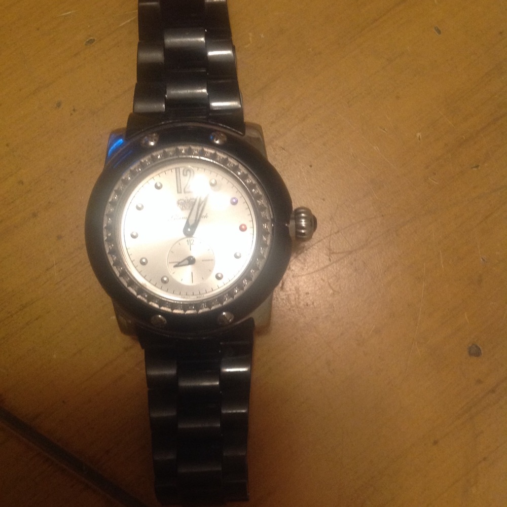 Glam Rock XL Diamond Dial Watch