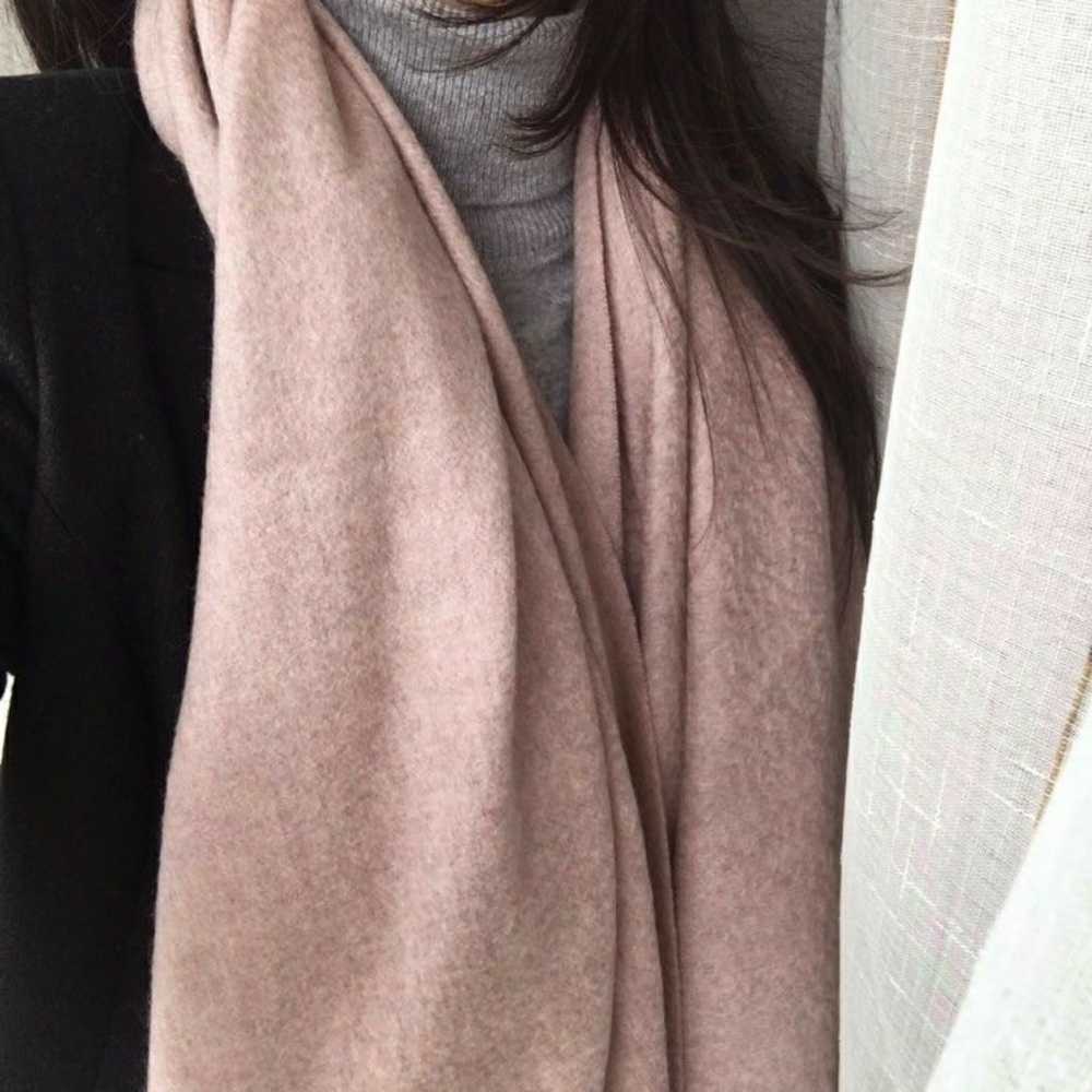 Indie Pink/ Light Pink Scarf Wrap
