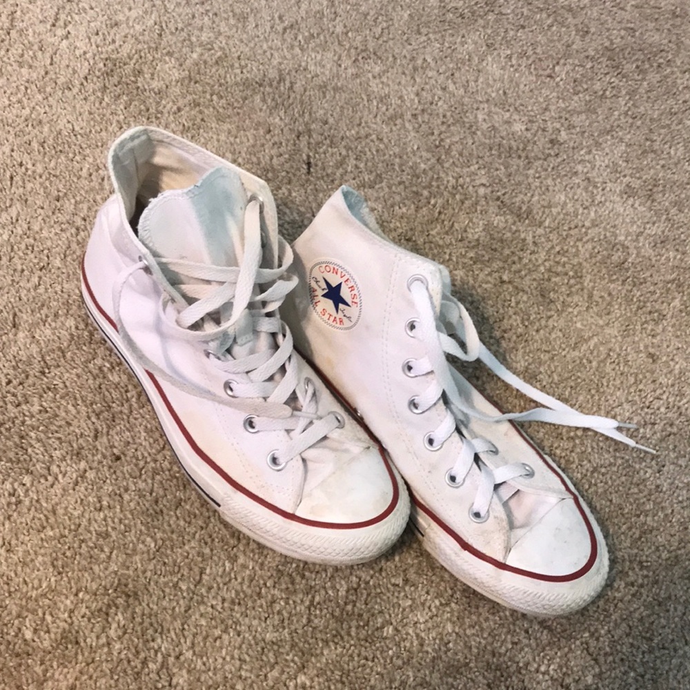 White high top converse