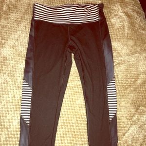 Champion black workout leggings Capri