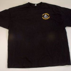 LAPD Black 2XL T Shirt