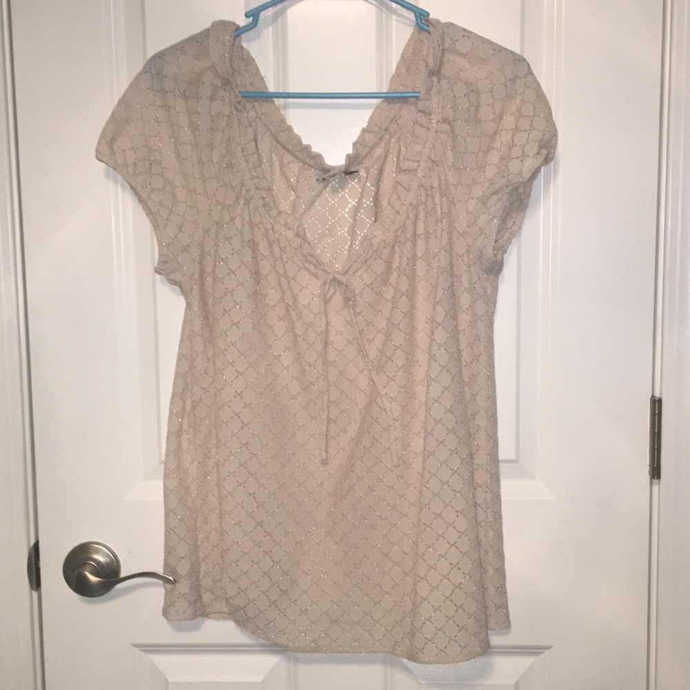 Loft super sparkle top!!