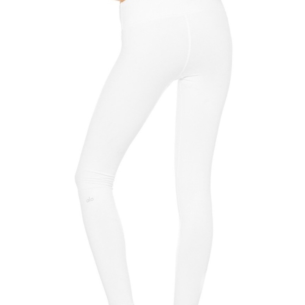 Ali airbrush legging solid white