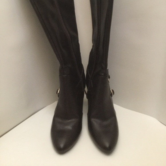 Nine West Brown Knee boots. 7M - Picture 5 of 5