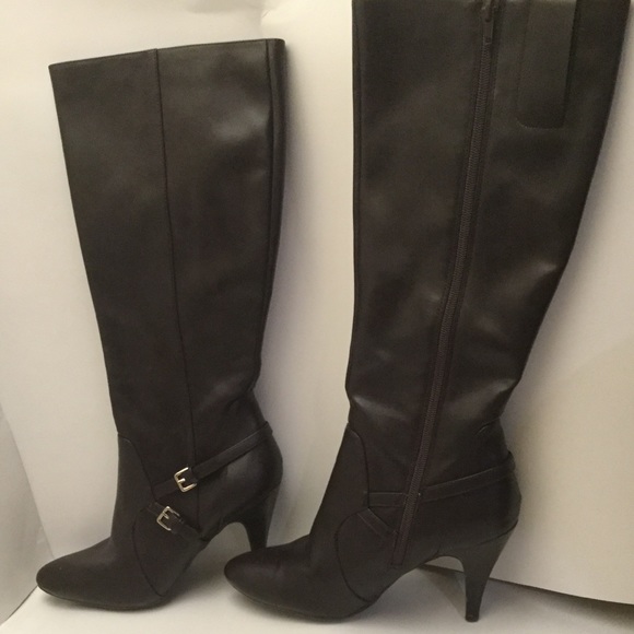 Nine West Brown Knee boots. 7M - Picture 2 of 5