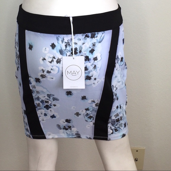 NWT May The Label Floral Skirt - Picture 5 of 7