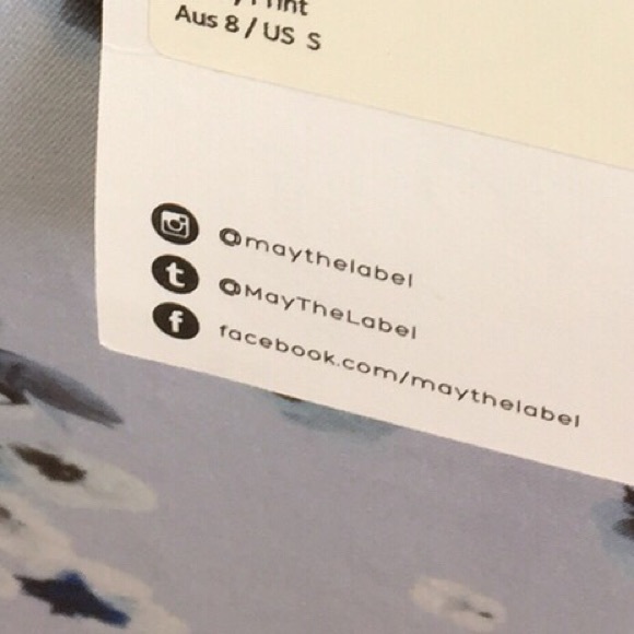 NWT May The Label Floral Skirt - Picture 6 of 7