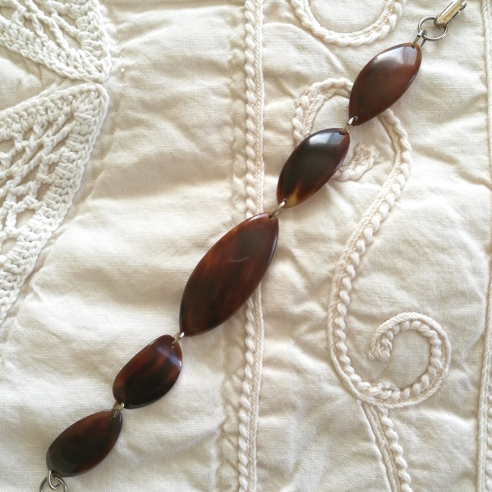 Vintage Tortoise Shell Bracelet
