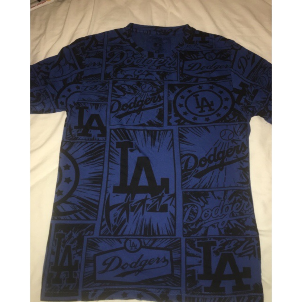 LA Dodgers Comic Print Shirt