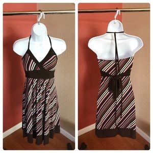 Janette John 3:16 Casual Striped Dress