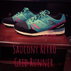 Saucony Retro Runners.