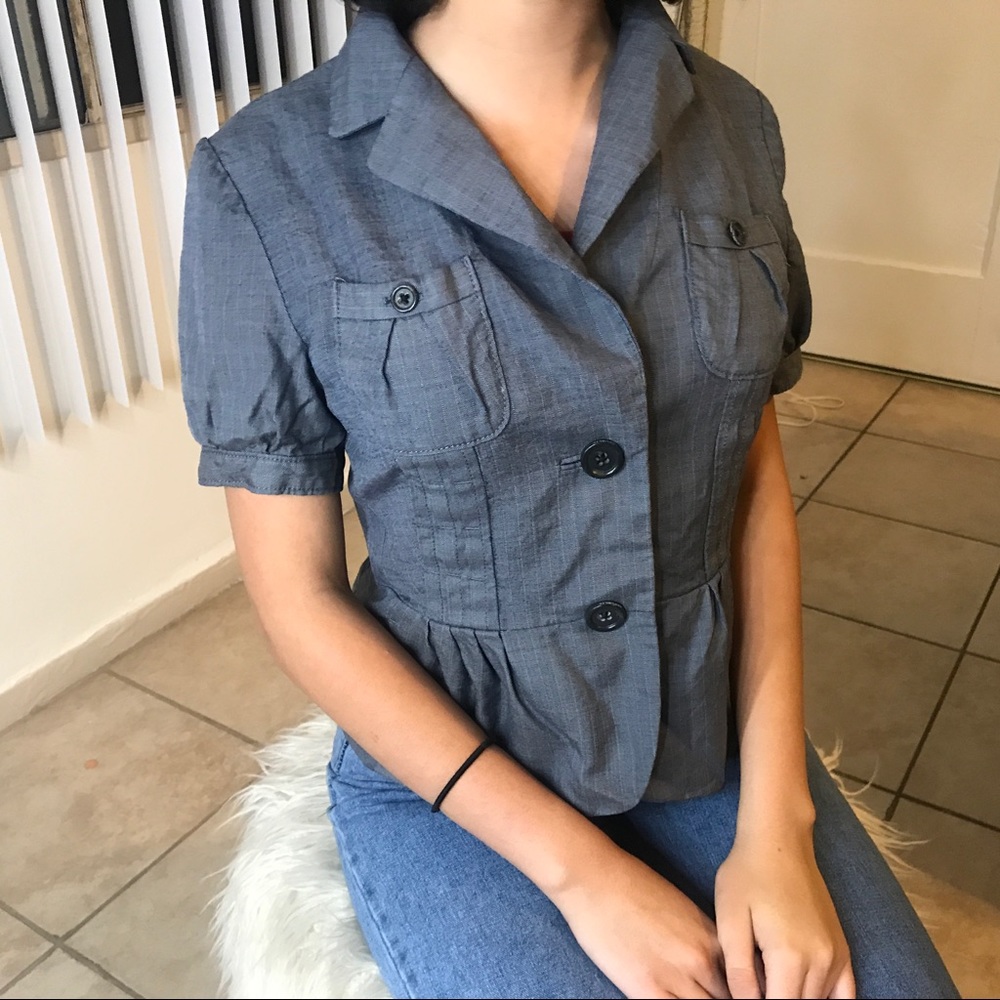 Banana Republic blazer with short sleeves