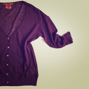 Tory Burch sheer slouchy sweater