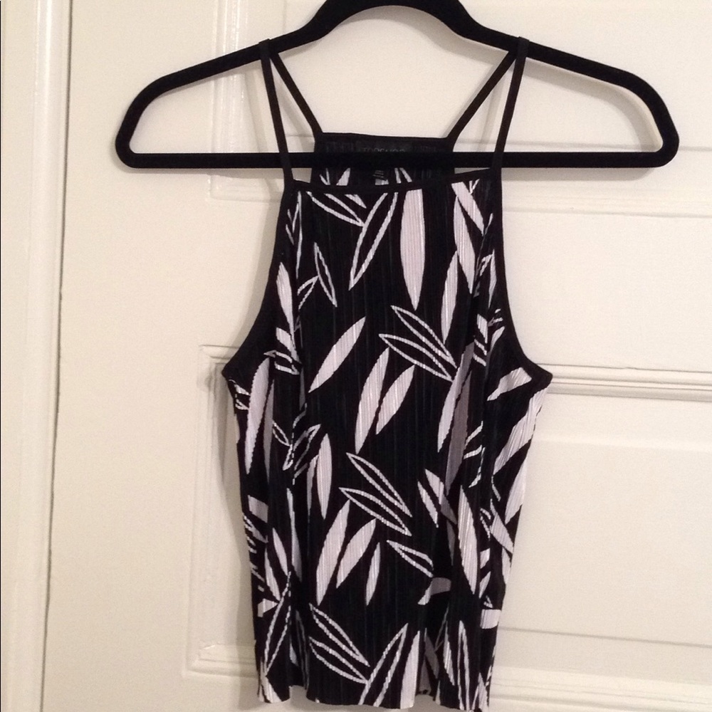Topshop halter neck top